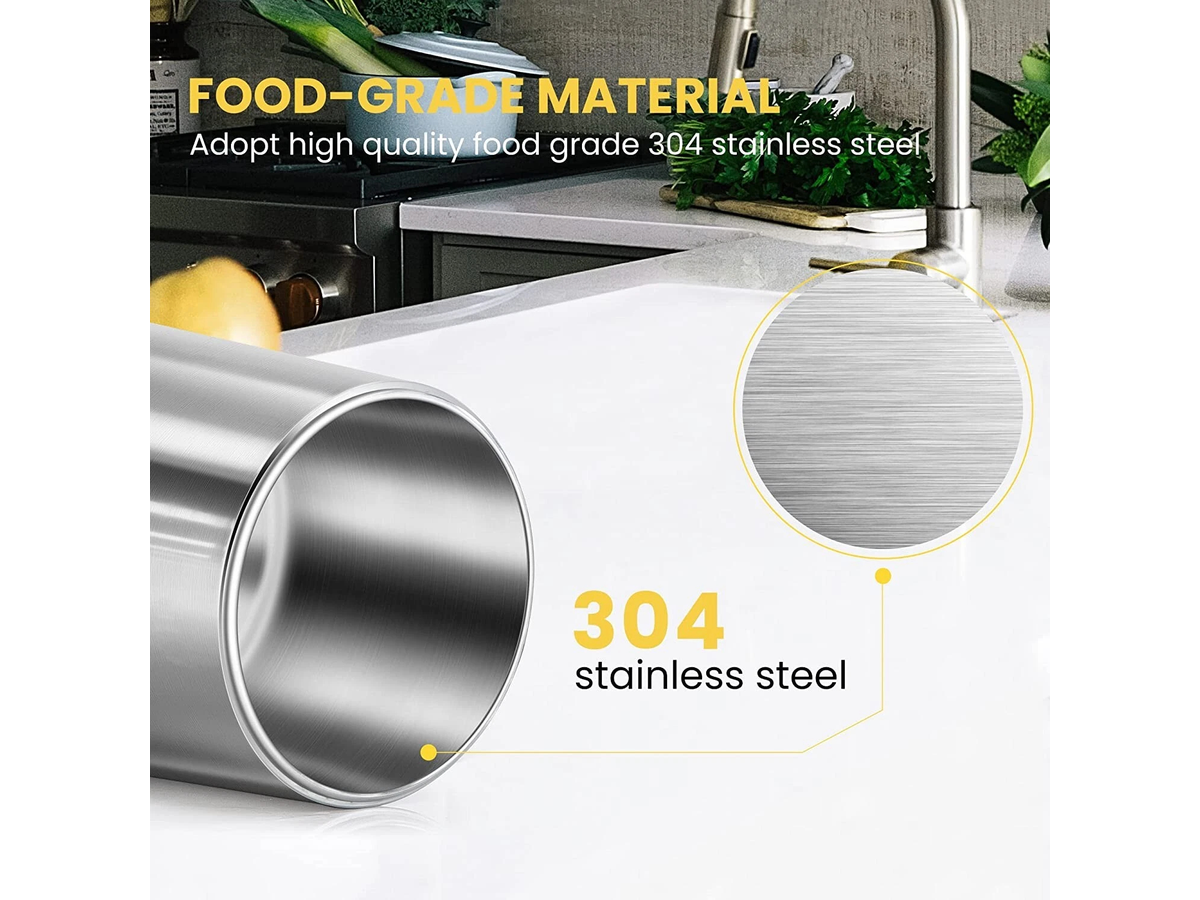 Water Distiller Distilled Water Maker 4L Countertop Stainless Steel Water Purifier