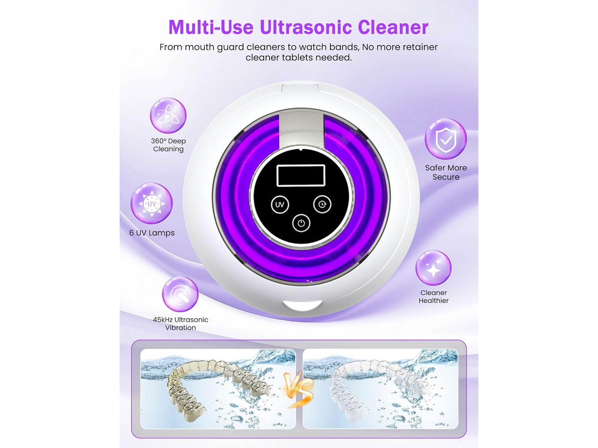 Ultrasonic Retainer Cleaner