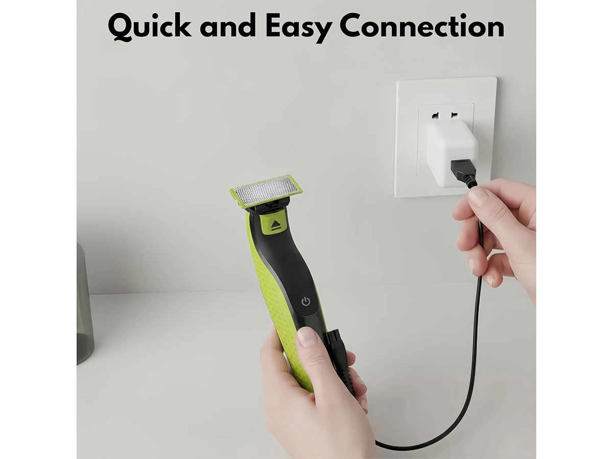 Philips Shaver Charger Cable USB Charging Cable Compatible with Philips Norelco & OneBlade Shavers
