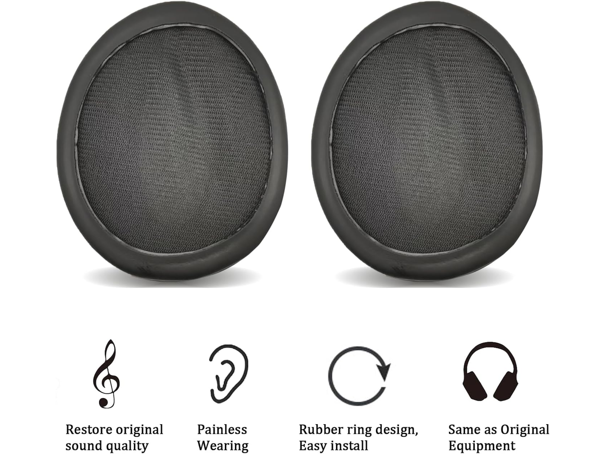 Replacement Ear Pads for Sennheiser Headphone Ear Cushions Compatible with HD 4.50BT HD 4.50BTNC HD 4.40BT