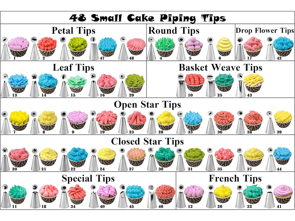 Cake Decorating Kit 290PCS with Rotating Turntable