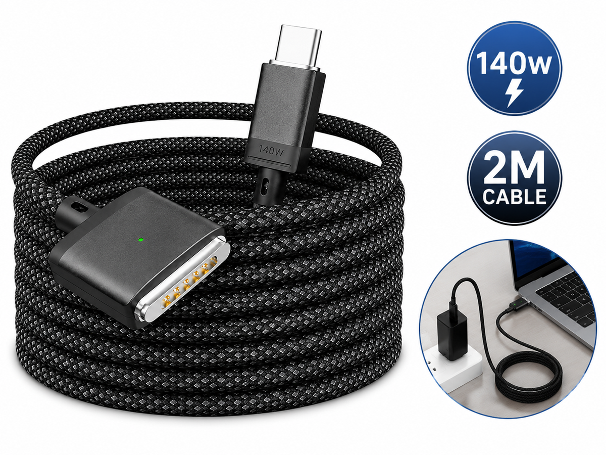 USB C to Magsafe 3 Cable 140W Fast Charging Cable for MacBook Air and Pro
