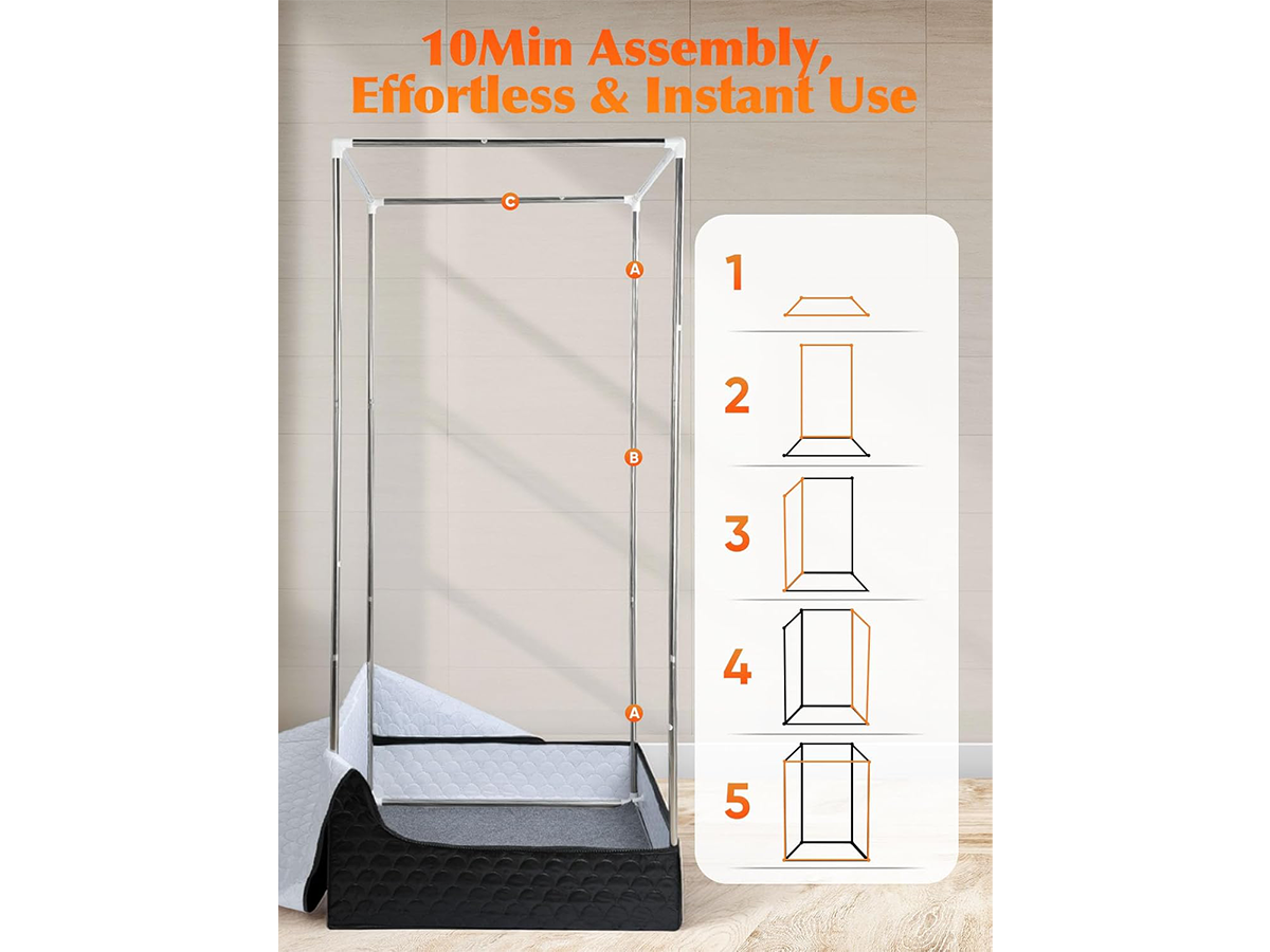Portable SPA Room Therapeutic Personal Sauna Steam Room