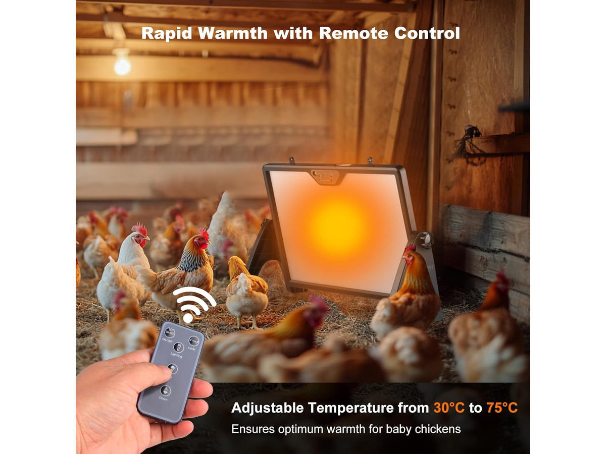 Dual-Sided Heating Adjustable Chick Brooder Heating Plate
