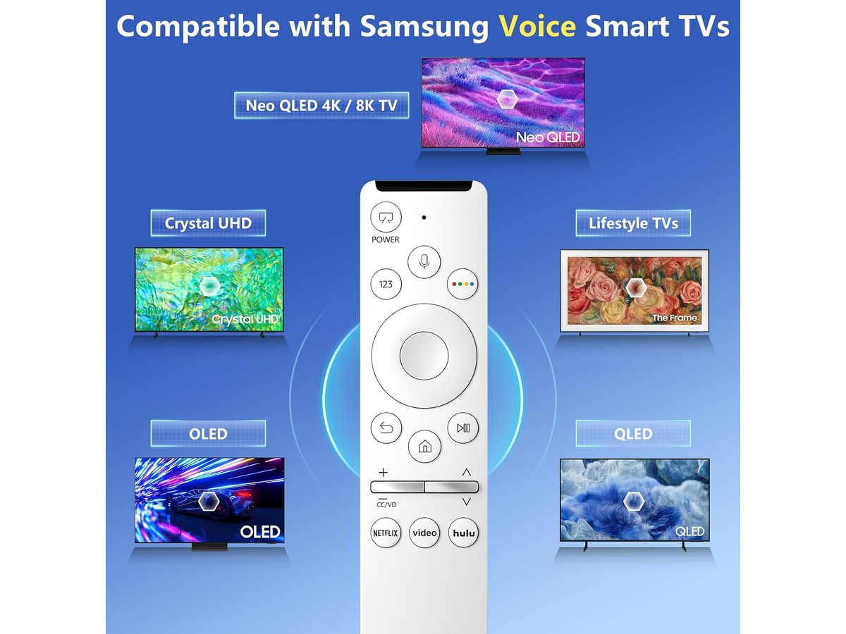 Voice Remote Control for Samsung Bluetooth Replacement Smart TV Remote