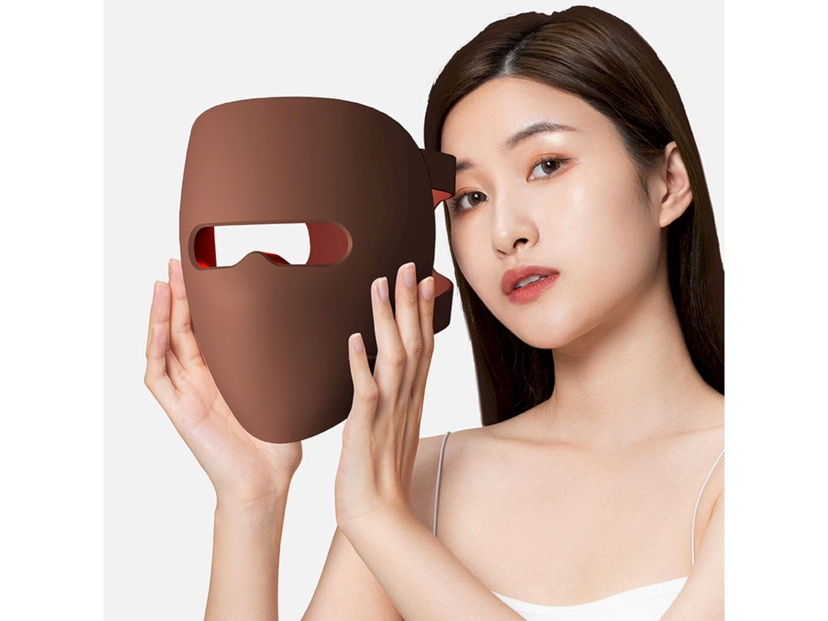 LED Light Therapy Mask 4 Wavelength Rechargeable Facial Beauty Mask