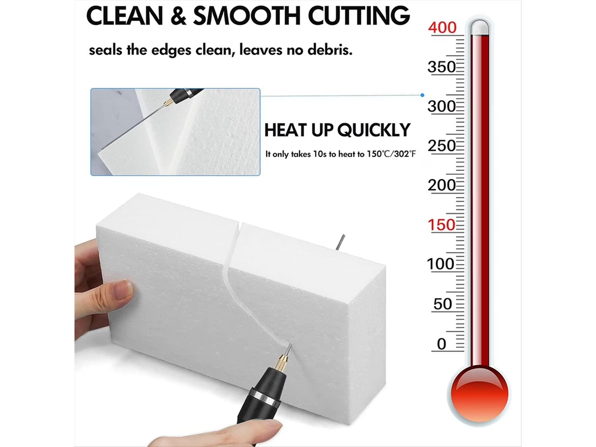 3 in 1 Electric Foam Cutting Tool Kit