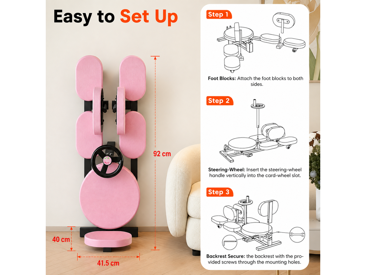 Leg Stretcher Split Machine 0 to 200 Degree Adjustable Flexibility Trainer