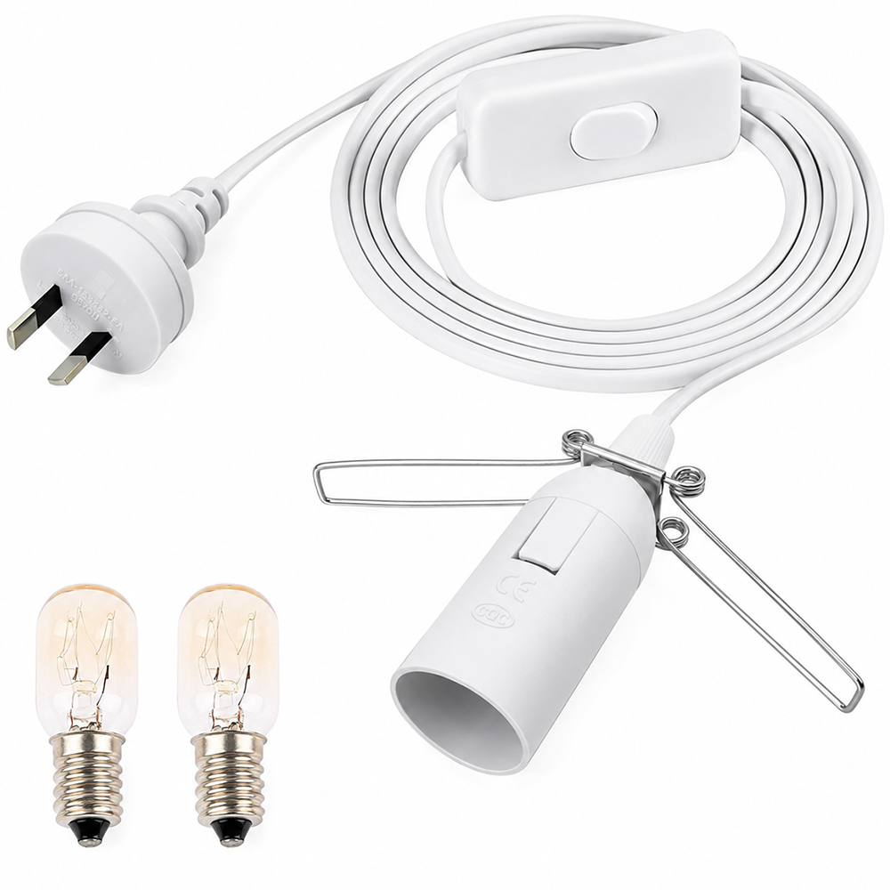 Salt Lamp Power Cord 1.8m