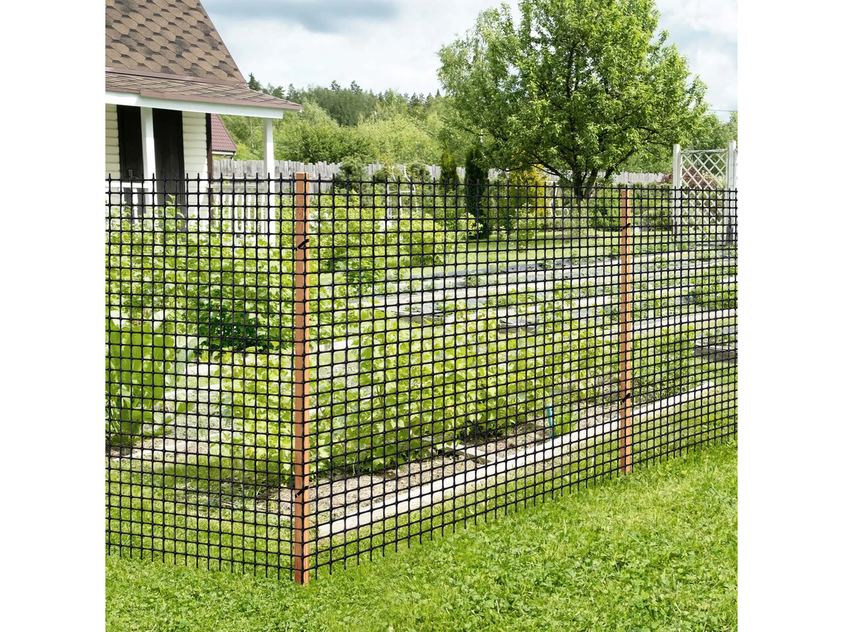 Plastic Mesh Barrier