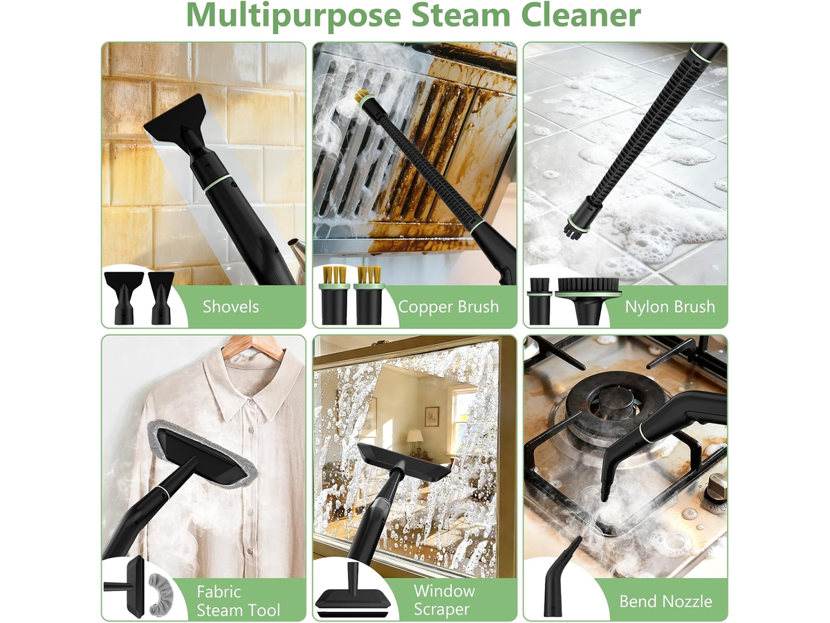 Portable Steam Cleaner 1500W Handheld Steamer