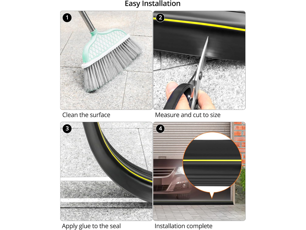 6M Universal Garage Door Seal