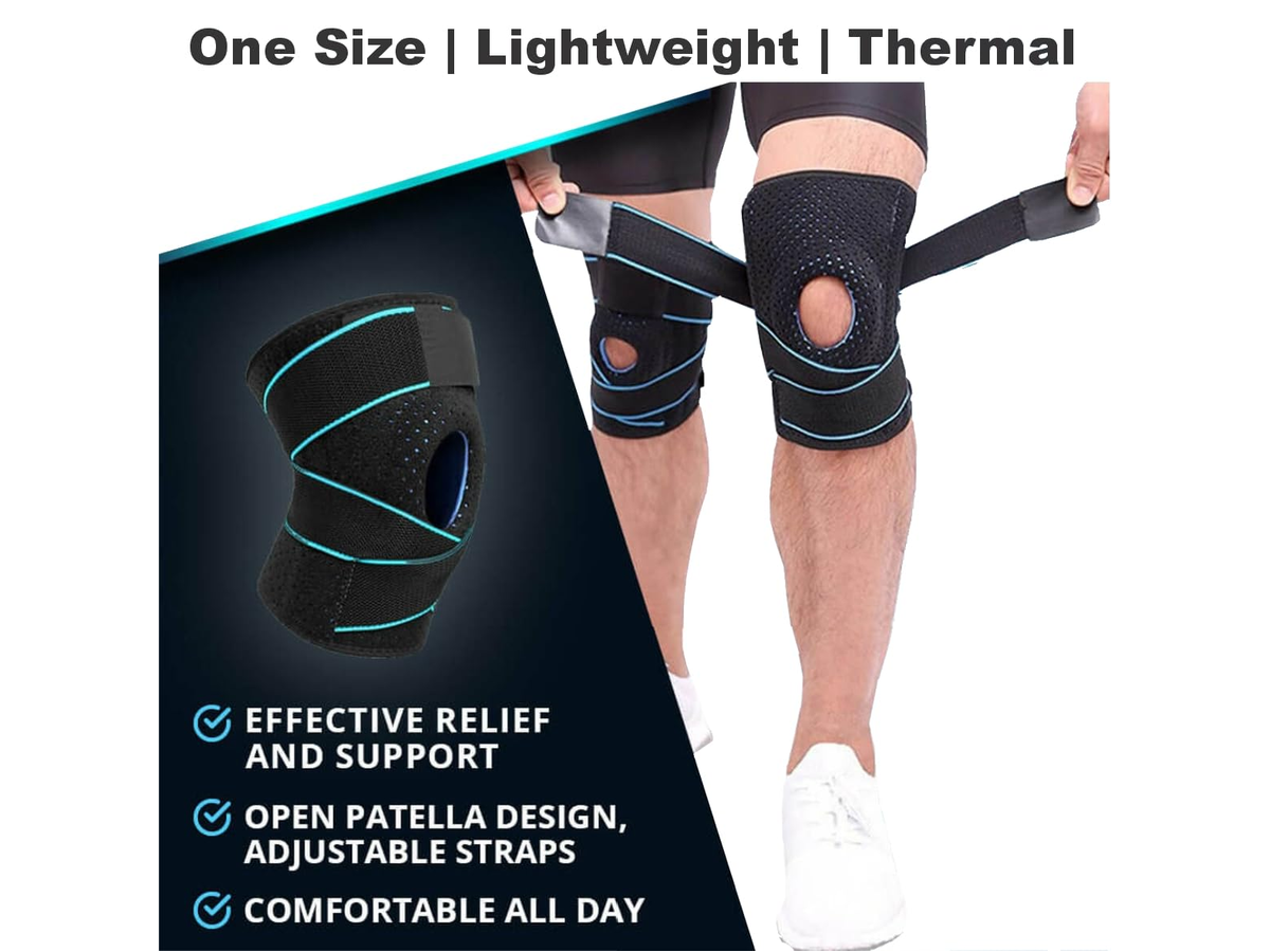 Knee Support 2 Pack Knee Braces for Men & Women