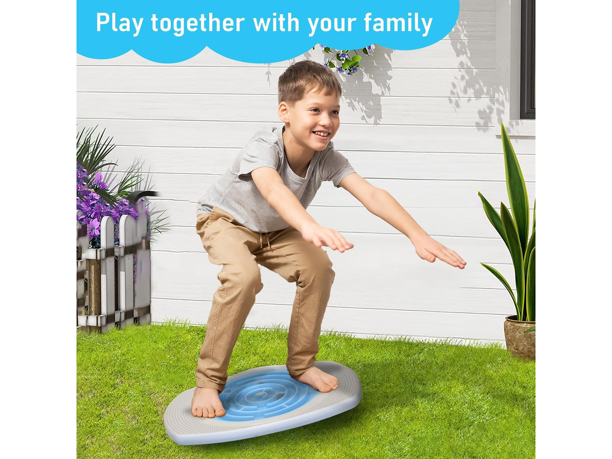 Balance Board for Kids 3-in-1 Wobble Board with Maze Game