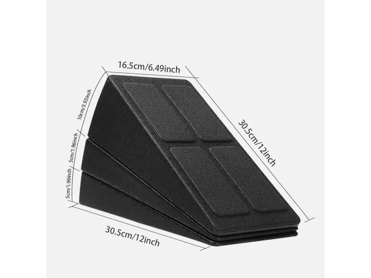 Squat Wedge Heel Ramp 3 Piece Adjustable Slant Board