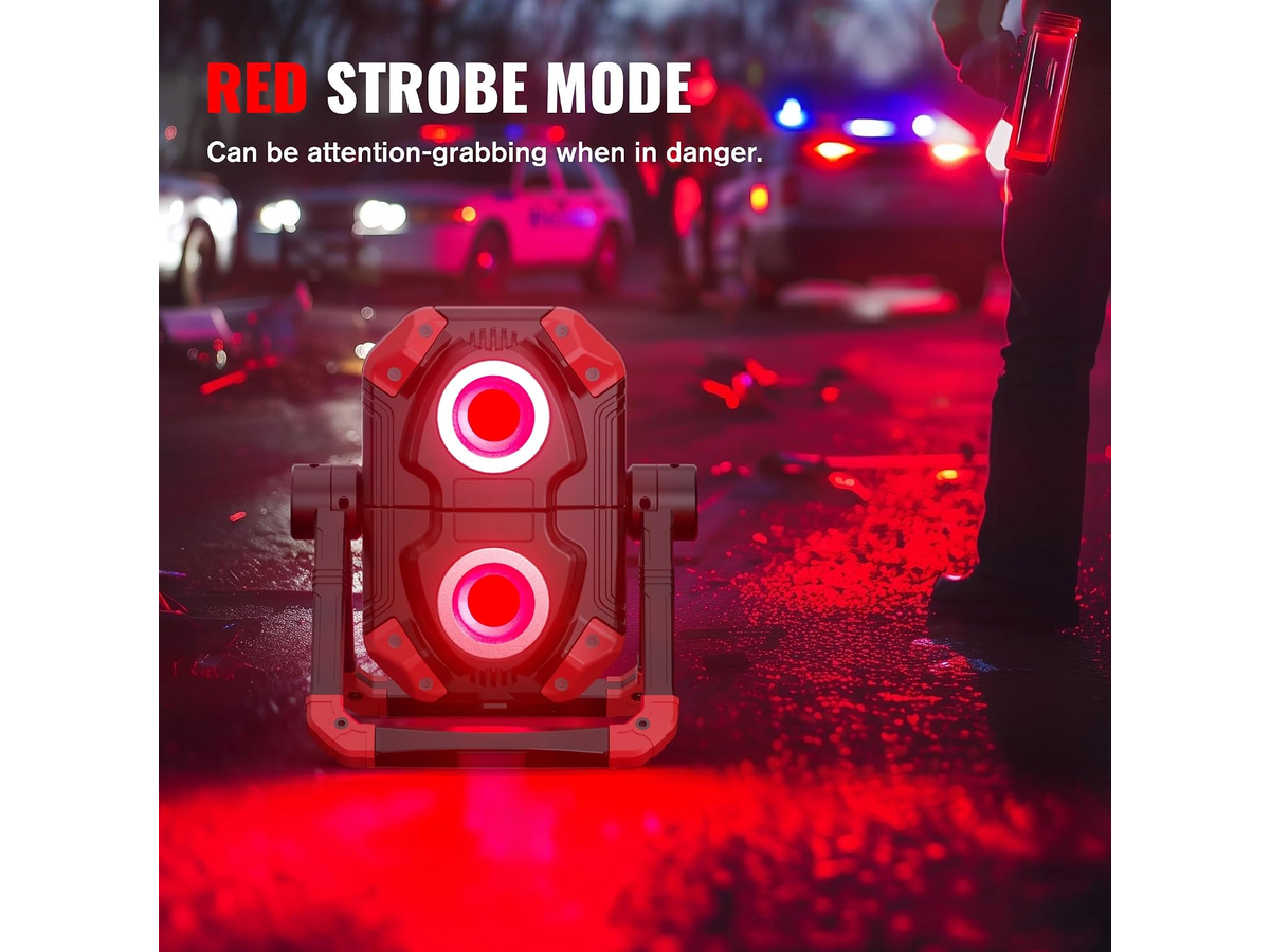 Rechargeable Work Light 2500LM COB LED 4000mAh