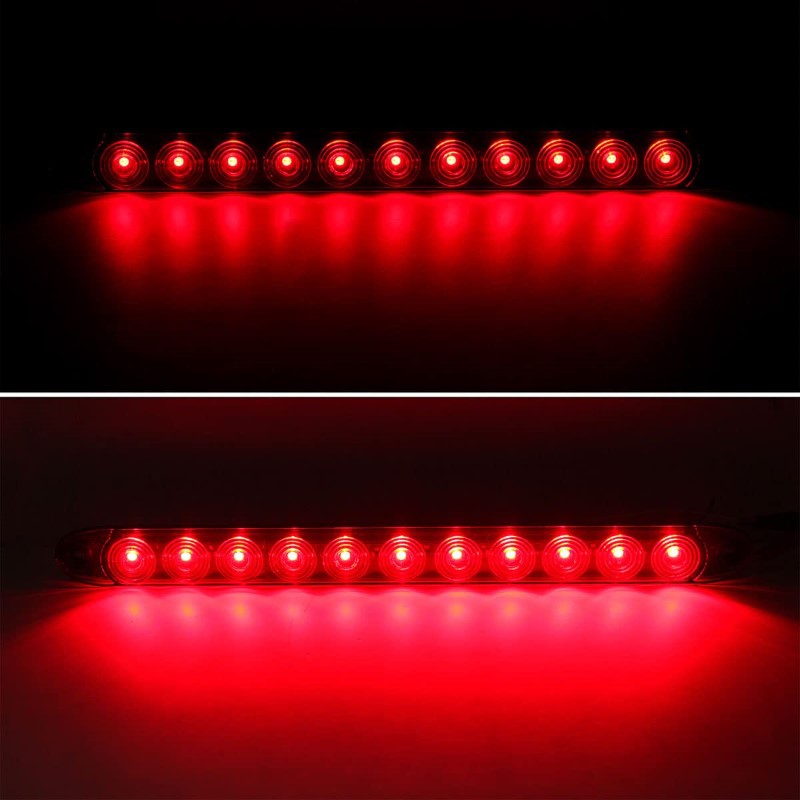 LED Trailer Light Kit 12V Waterproof Submersible Trailer Tail Light Set