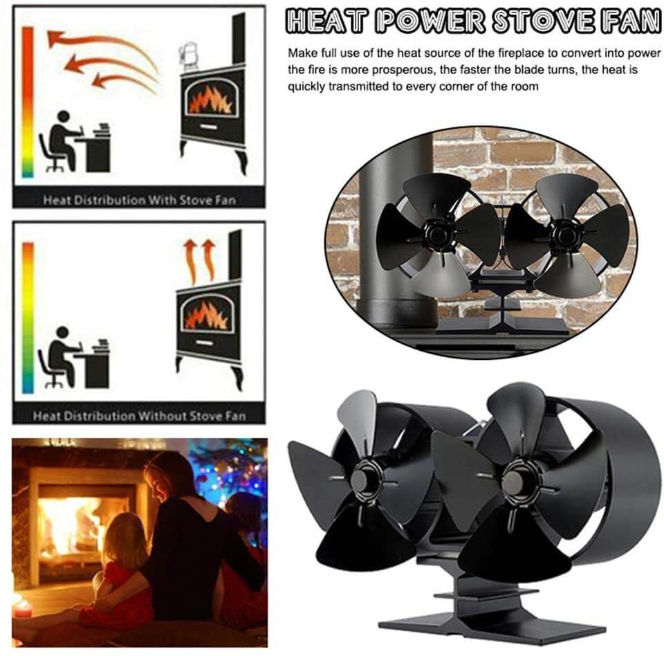 Heat Powered Stove Fan