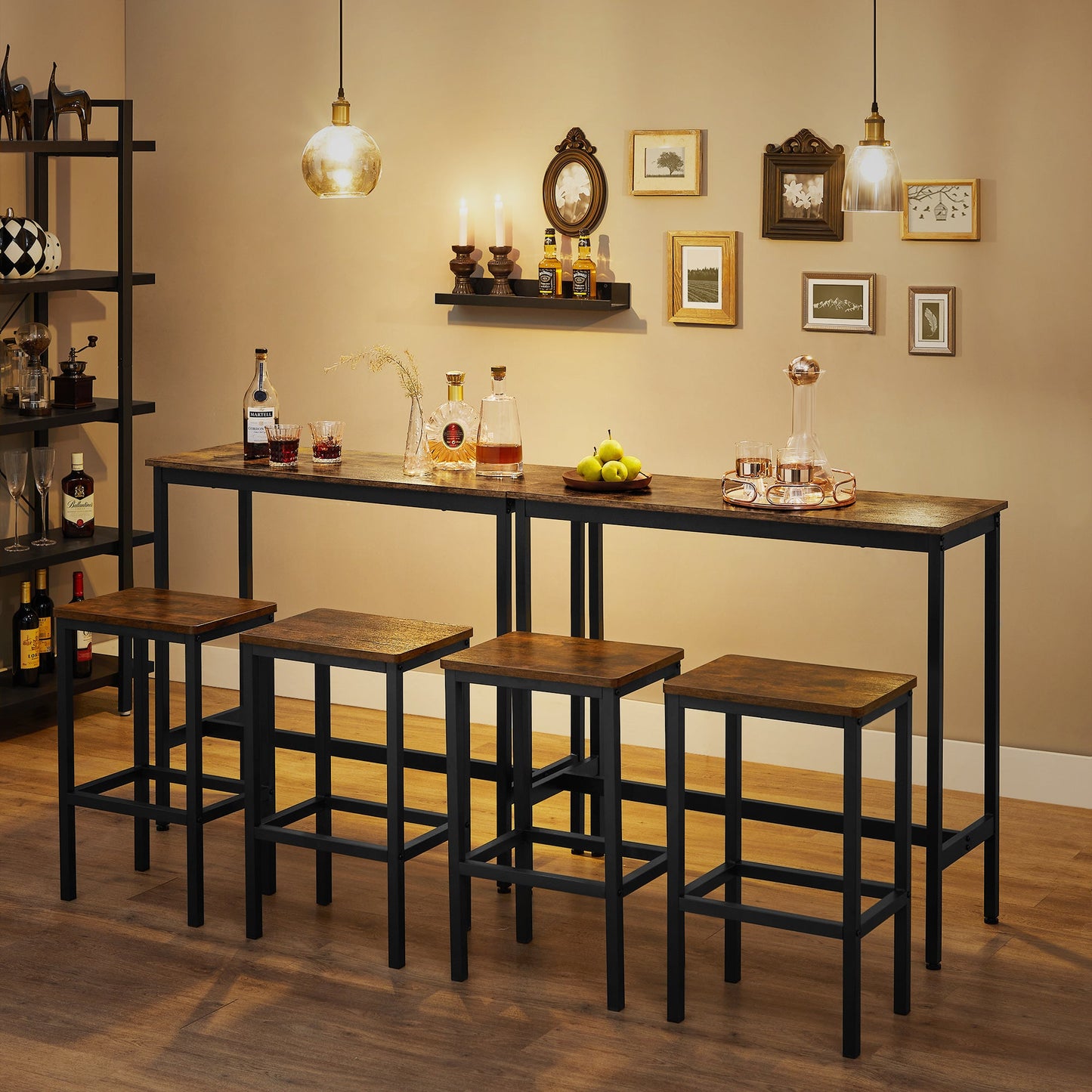VASAGLE Bar Table and Bar Stools