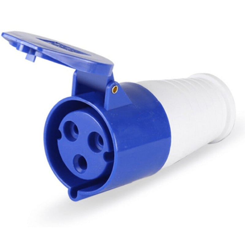 16A Ip44 Caravan Lead Connector Plug (Female)