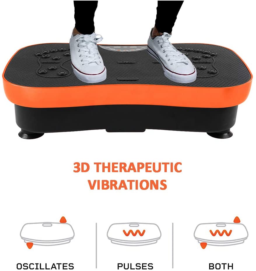 Vibration Machine Platform Exercise Vibrating Plate Whole Body Workout