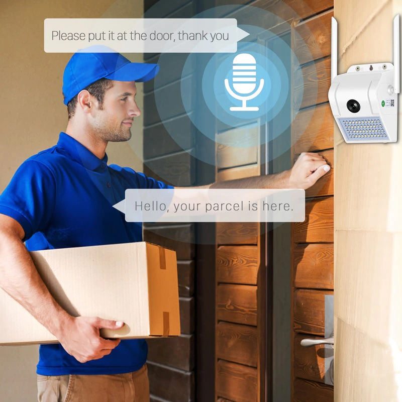 Outdoor Lights with Security Camera LED, Cameras for Home Security