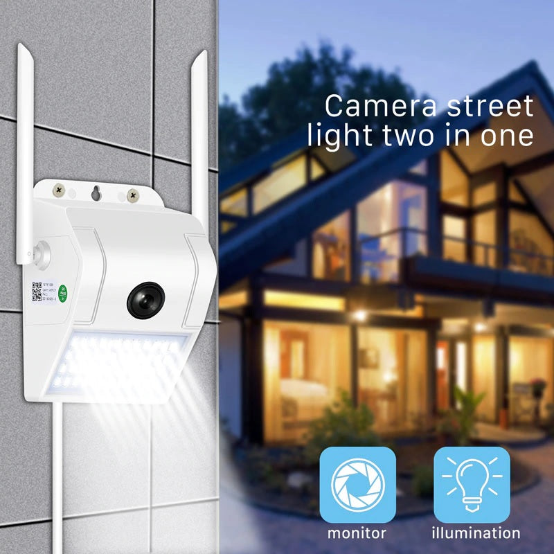 Outdoor Lights with Security Camera LED, Cameras for Home Security