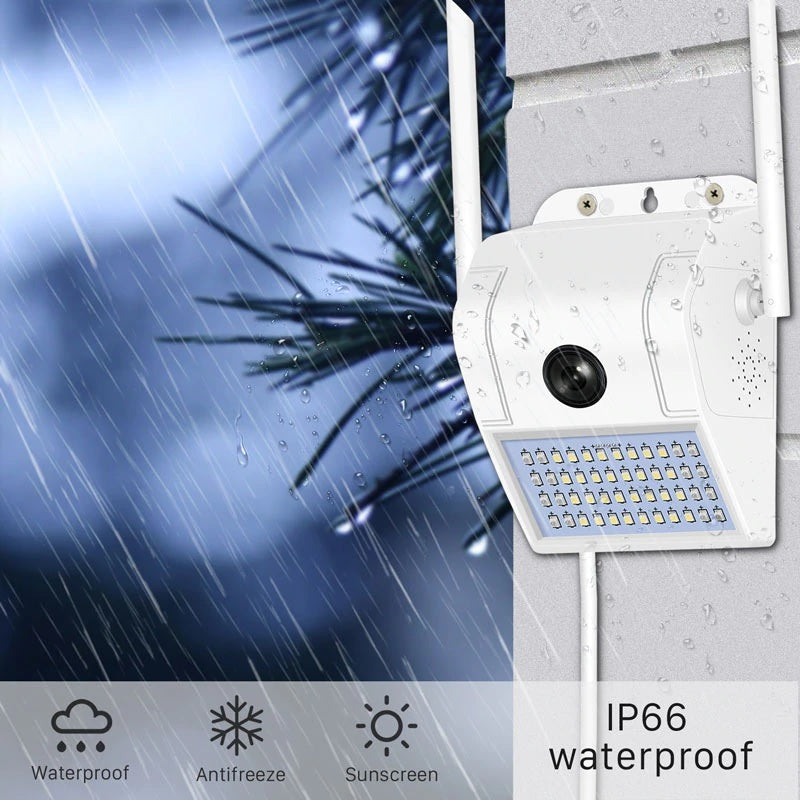 Outdoor Lights with Security Camera LED, Cameras for Home Security