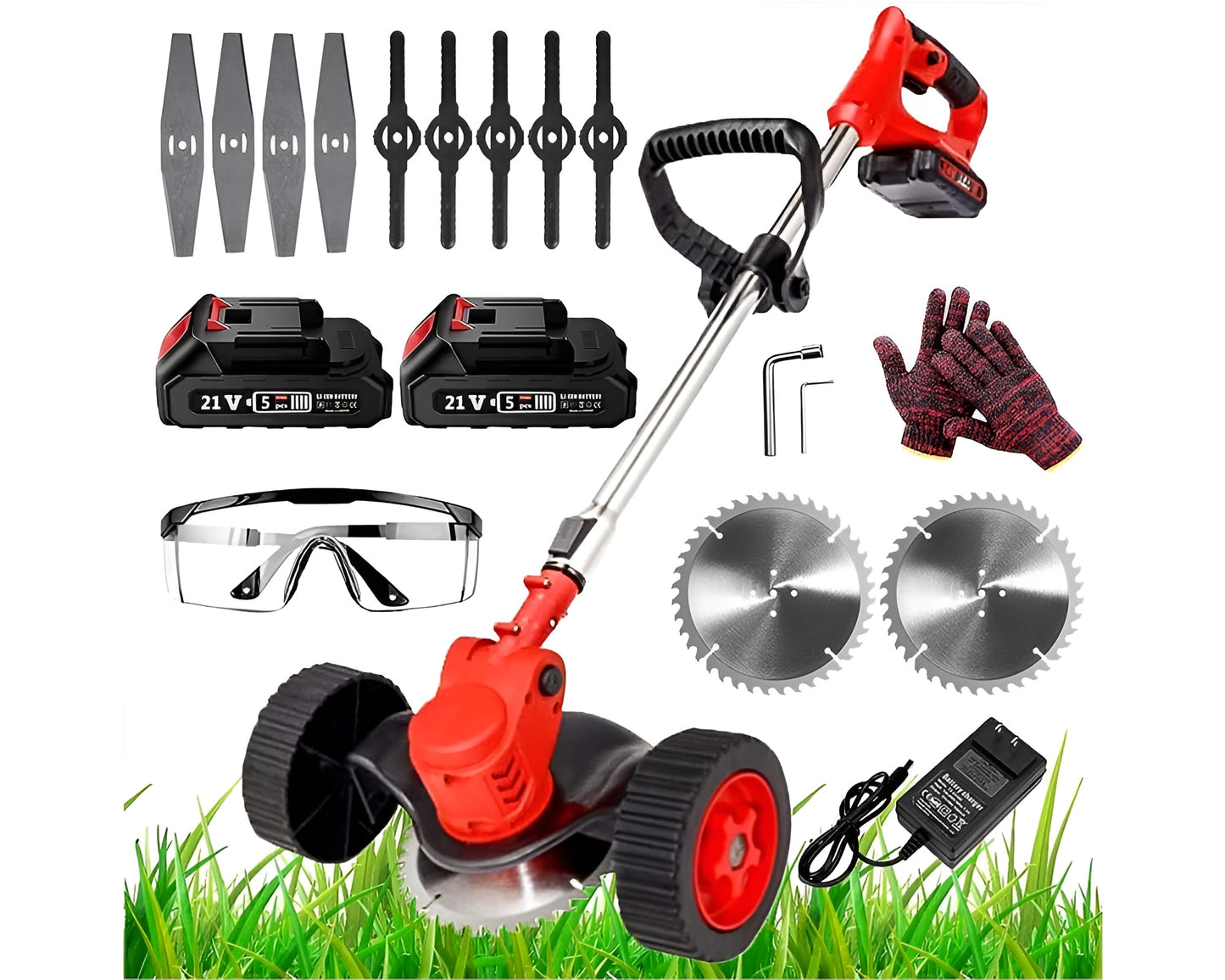 Electric Cordless Brush Cutter for Garden