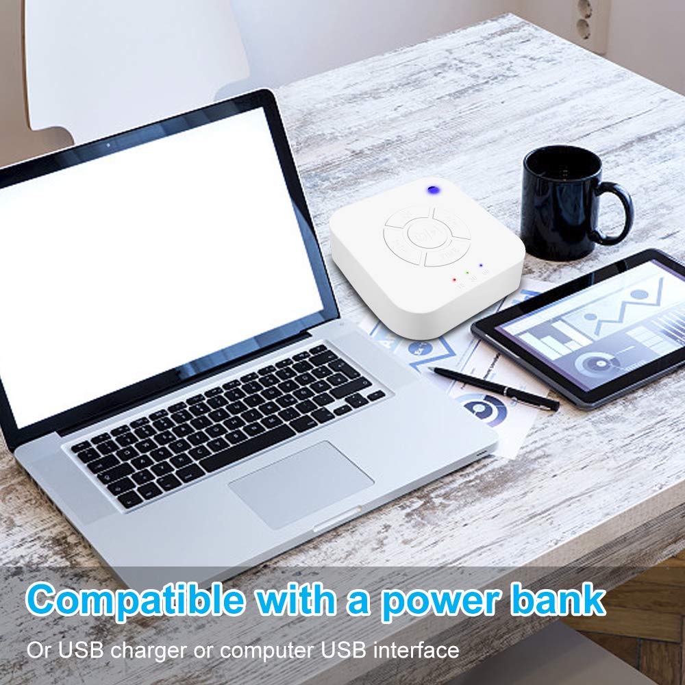 White Noise Machine with 9 Soothing Sounds Baby Soothing Night Light