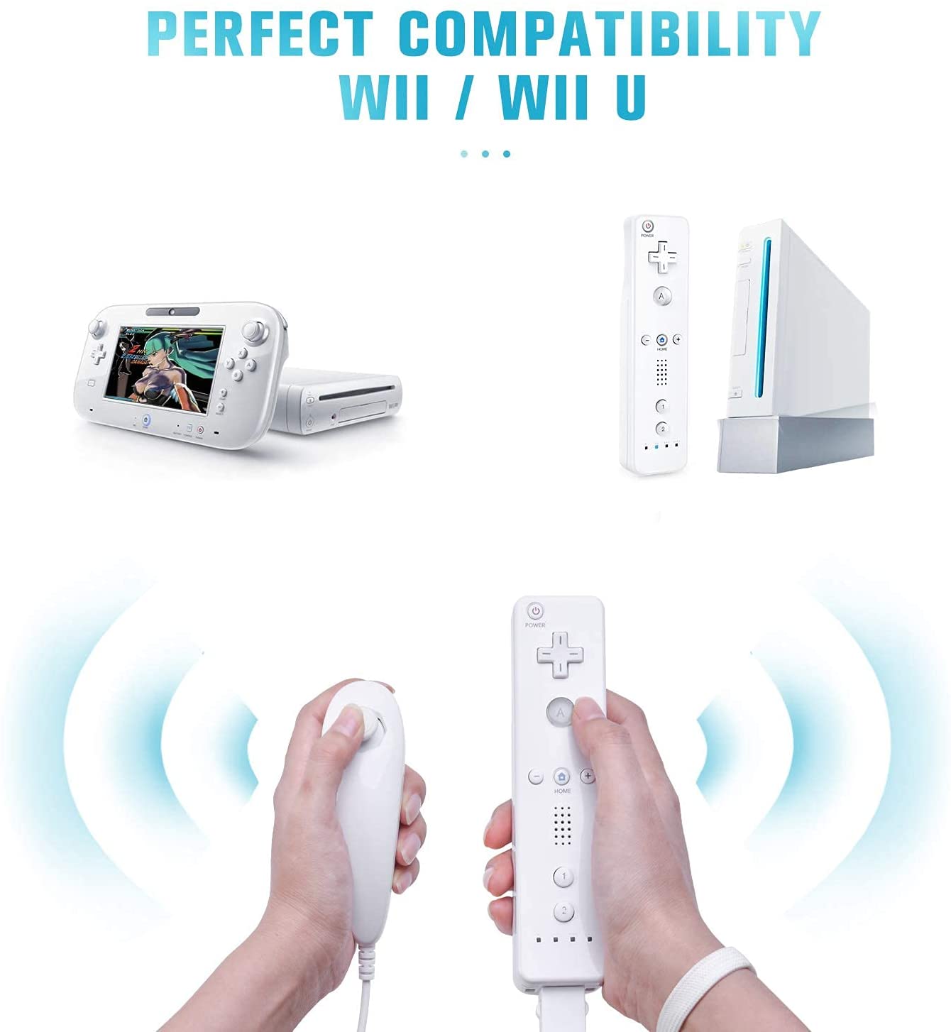 Replacement Wii Remote Nunchuck