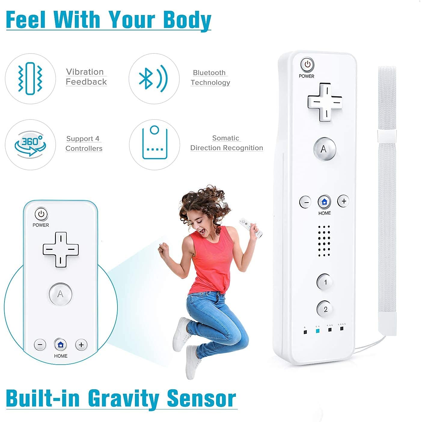 Replacement Wii Remote Nunchuck