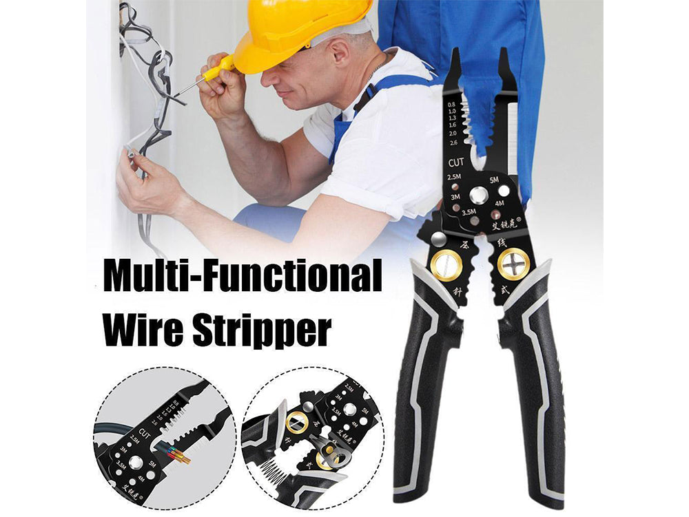 Wire Cutter, Multifunctional Wire Stripping Tool