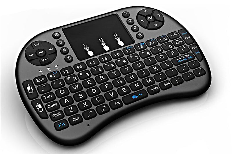 Wireless TV Keyboard - Mini Wireless TV Keyboard with Touchpad for Smart TV