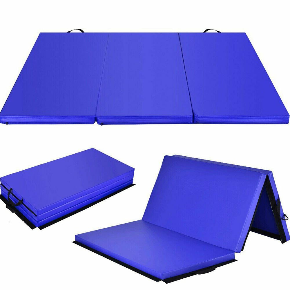 Gymnastics Mat - 6FT Gymnastics Mat with Handles & Foam