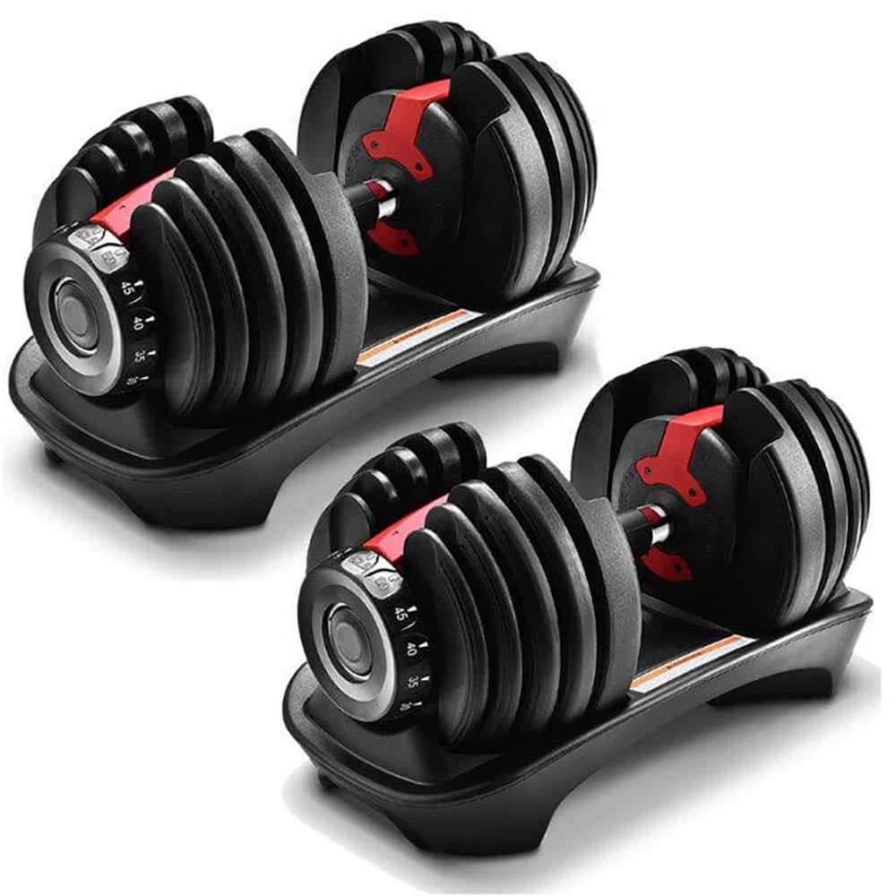 Adjustable Dumbbells Set - 48kg
