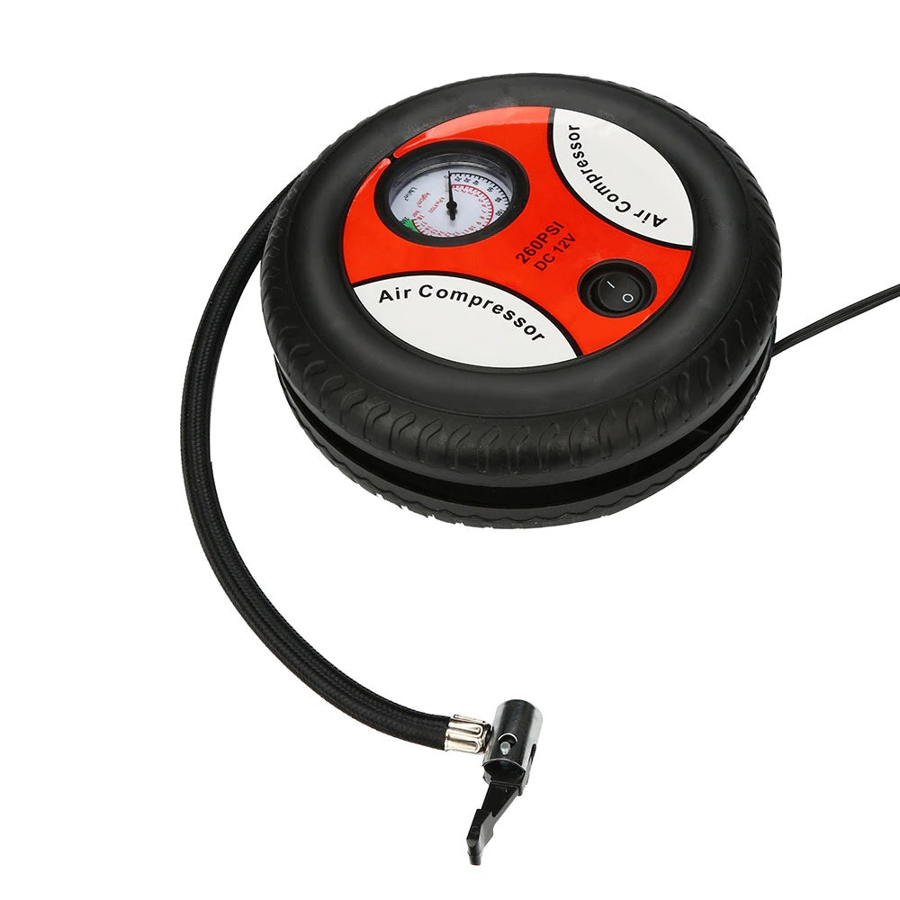 12V Car Air Compressor pump, 260 PSI Air compressor car