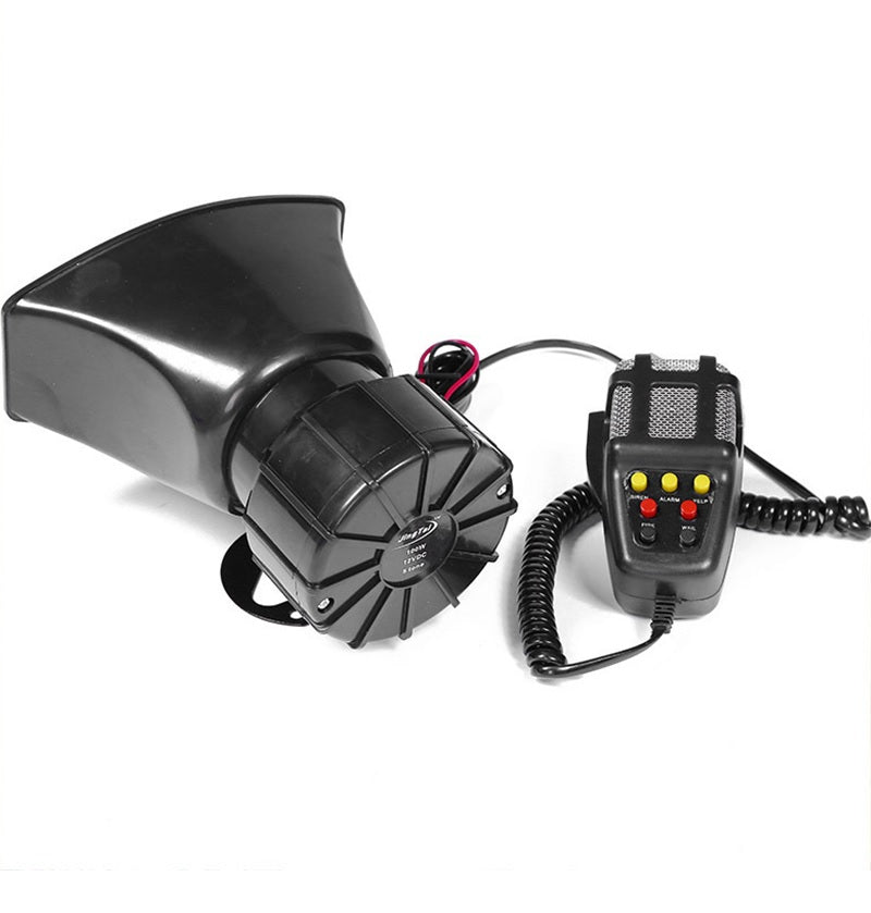 12V 60W Car Siren Ambulance Warning Alarm Handle type Loudspeaker W/MIC Sound