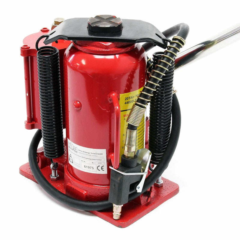 Hydraulic Stamp Jack 20T – Robust 20 Ton Capacity with Pneumatic and Manual Operation