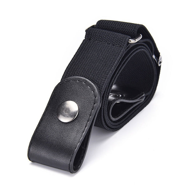 Buckle free Elastic Belt For Jean Pants Slim Stretch Invisible Belt