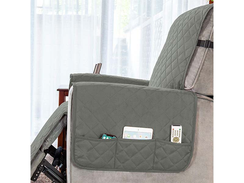 Recliner Chair Cover - Reversible, Adjustable, and Washable Protector for Small Sofas