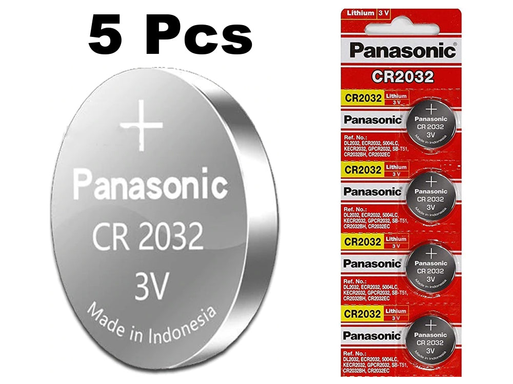 CR2032 Batteries 5 Pieces
