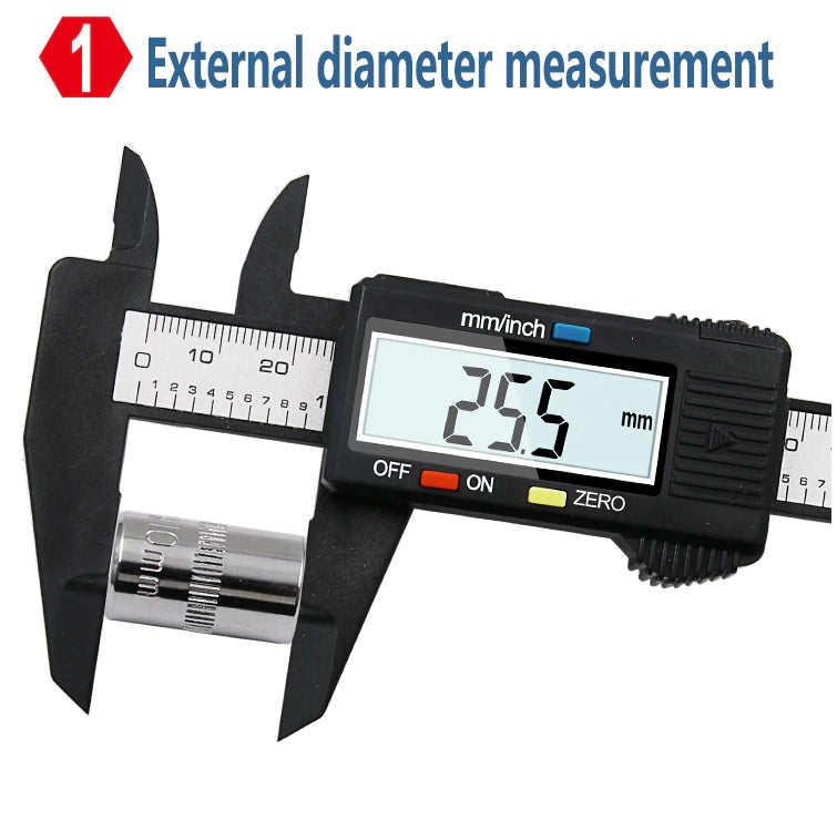 Vernier Calipers Gauge Micrometer Measuring Tool Digital Caliper