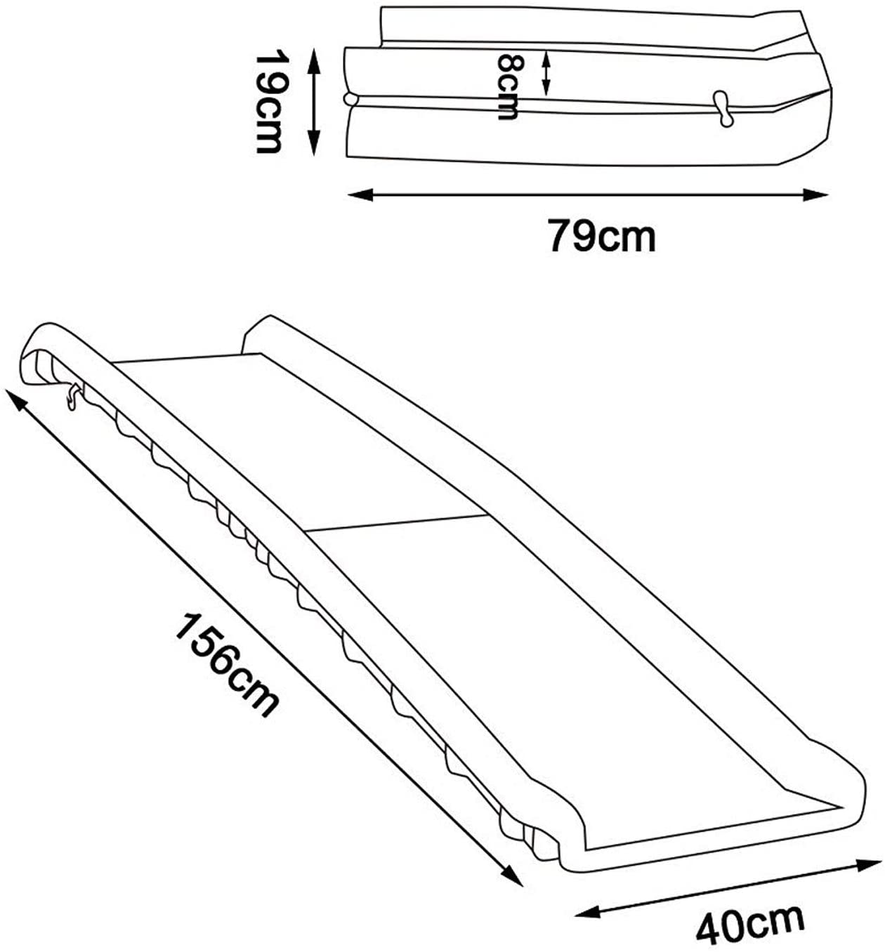 Dog Ramp for Car - Portable Pet Stairs
