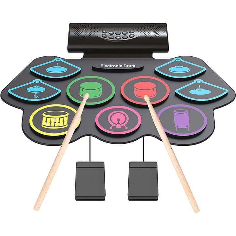 Hand-Rolled Drum Set for Adults Beginners