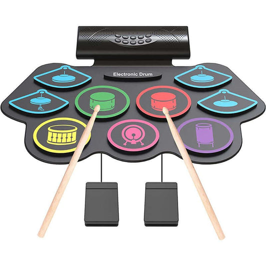 Hand-Rolled Drum Set for Adults Beginners