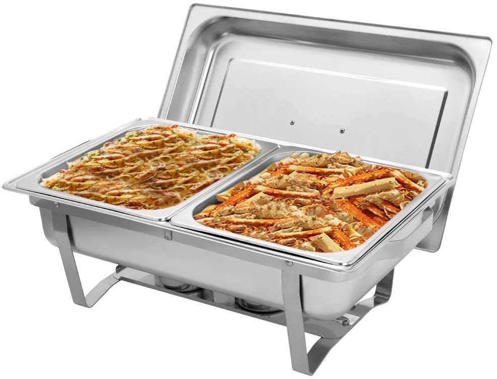 11L Stainless Steel Chafing Dish – Buffet Food Warmer Set
