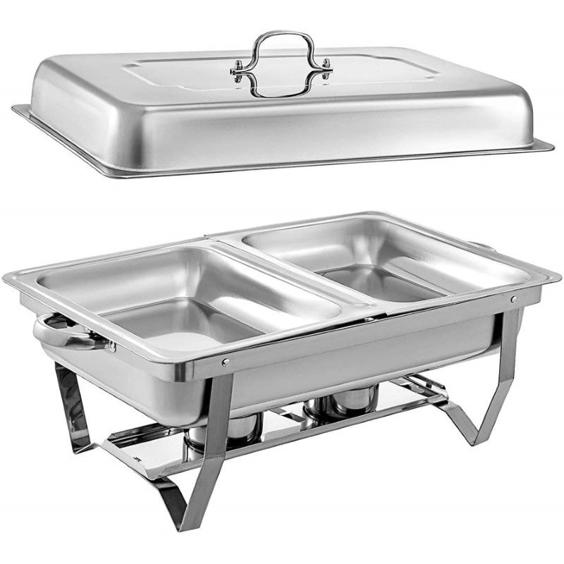 11L Stainless Steel Chafing Dish – Buffet Food Warmer Set