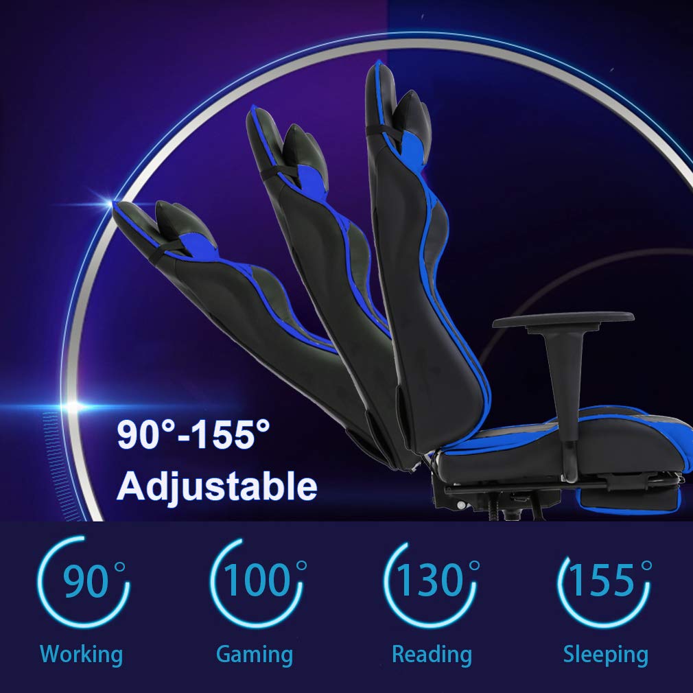 Gaming Chair Racing Style – Ergonomic Gaming Chair for Office & Home Setup