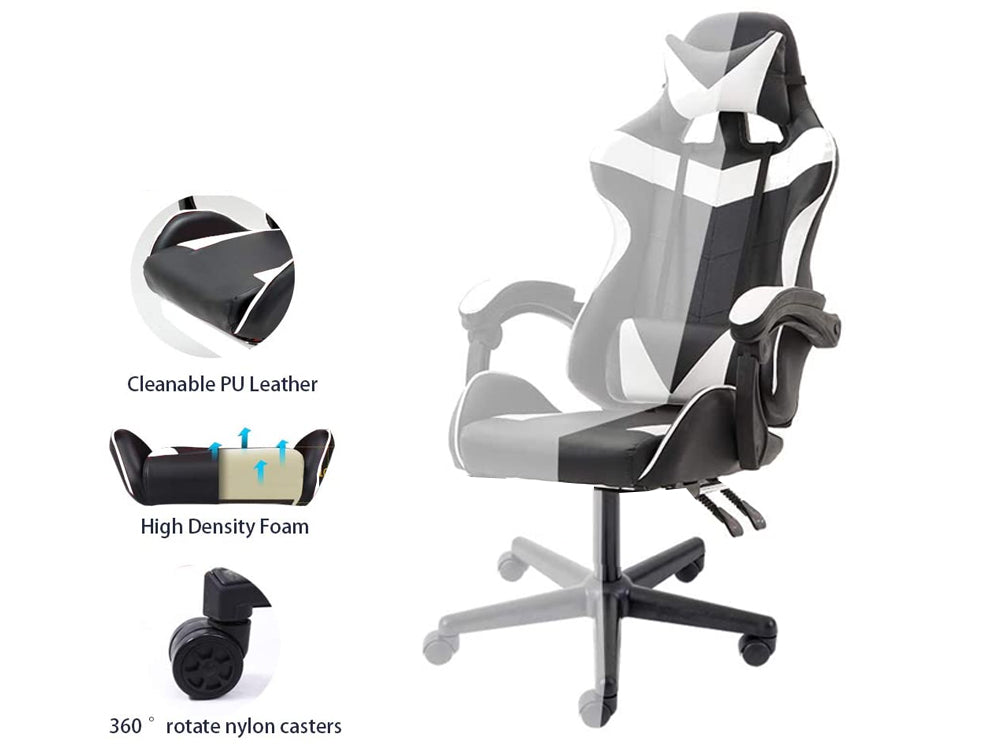 Gaming Chair Racing Style – Ergonomic Gaming Chair for Office & Home Setup